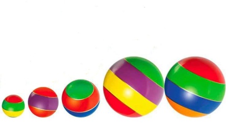 Купить Мячи резиновые (комплект из 5 мячей различного диаметра) в Новоузенске 
