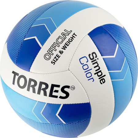 Купить Мяч волейбольный Torres Simple Color любительский р.5 в Новоузенске 